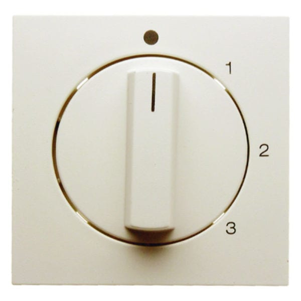BERKER - S.1 Zentralstück für 3-Stufenschalter m. 0 St.weiß glänzend