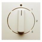 BERKER - S.1 Zentralstück für 3-Stufenschalter m. 0 St.weiß glänzend