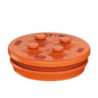 SPELSBERG - Doppelmembranstutzen orange DMS M32/4 or