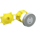 KAISER - Betonbau, B1 Universal-Wandauslass, 2-tlg, Auslassöffnung Ø 45mm, Tiefe 67mm
