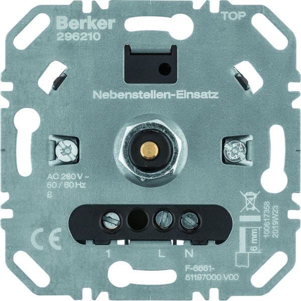 BERKER - Nebenstelle für Universal Drehdimmer 296110 Up