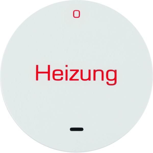 BERKER - R.x Wippe für Heizungs- notschalter polarweiß glänzend