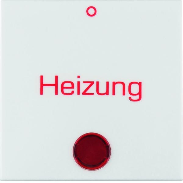 BERKER - S.1/B.x Wippe für Heizungs- notschalter polarweiß glänzend