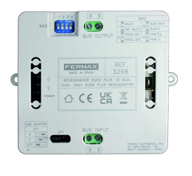 FERMAX - DUOX plus 1-Kanal-Regenerator 5TE