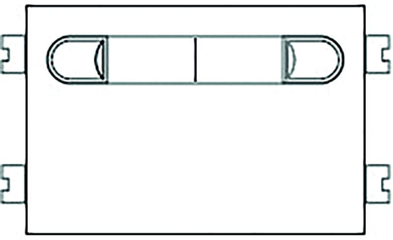 FERMAX - Classic VDS Tastenmodul 1 Doppeltaste