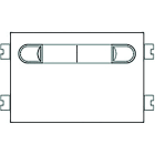 FERMAX - Classic VDS Tastenmodul 1 Doppeltaste