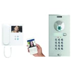 FERMAX - DUOX plus VEO WLAN 1TN Video Set CITYLINE Türstation CODE UP,silber/chrom