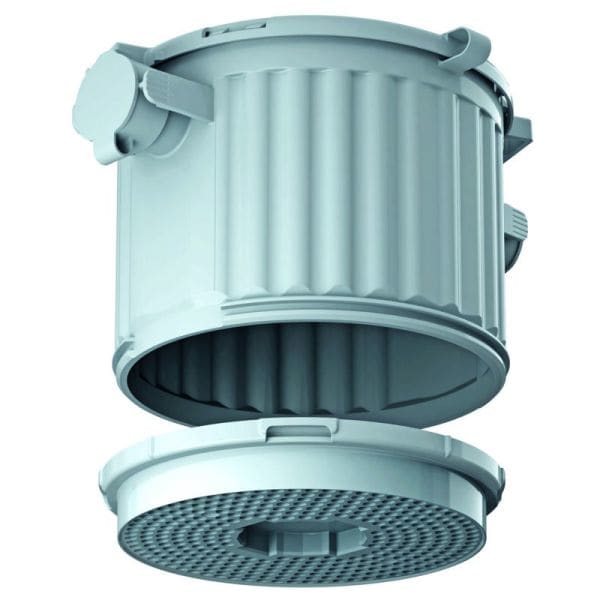 KAISER - Einbaugehäuse HaloX 100 mit Universal-Frontteil f. Magnetaufnahme