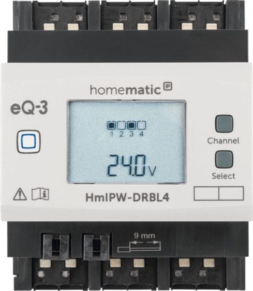 EQ3 - Wired Jalousieaktor 4fach REG, HmIPW-DRBL4