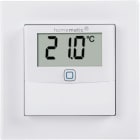 EQ3 - Wired Temperatur u. Feuchte Sensor Display f. 55x55 Rahmen weiß