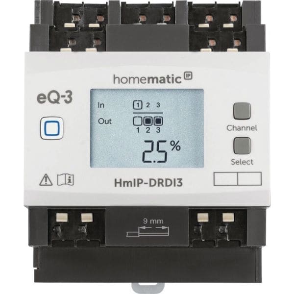 EQ3 - Dimmaktor 3-fach REG HmIP-DRDI3