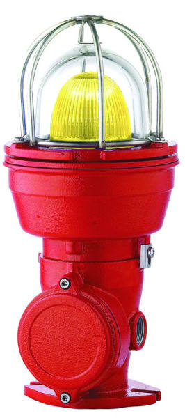SIRENA - EX 050 OVO Multi LED-SMD Blink/Dauer, gelb, 12-24V, ACDC, IP66