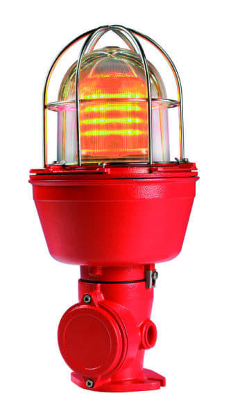 SIRENA - EX 070 FLR LED-SMD Blink/Dauer rundum,orange, 240V AC, IP66