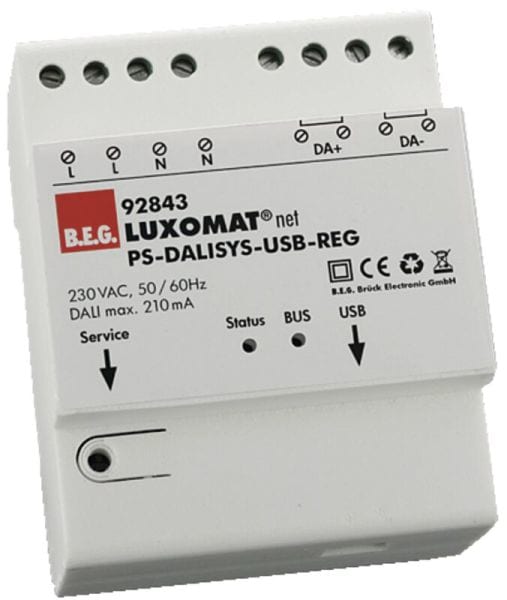 BEG - DALISYS Netzteil mit USB Schnittstelle REG