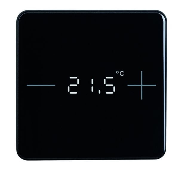 ELSNER - KNX eTR 101 Raumtemp.regler mit Tasterschnittstelle 2fach tiefschwar