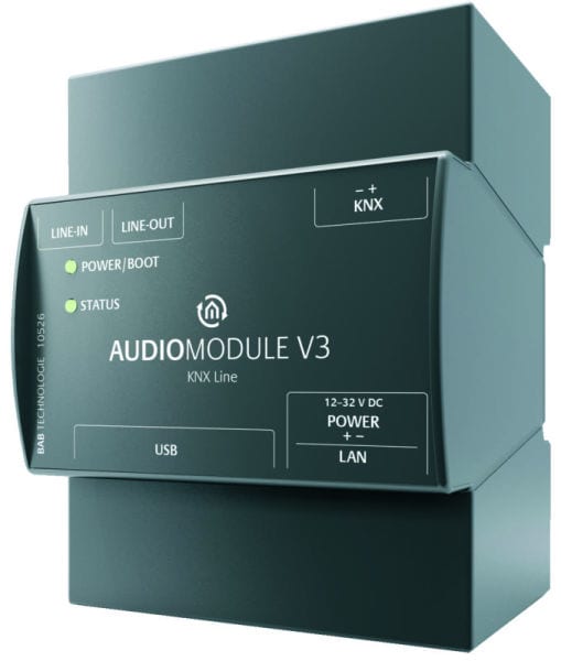 BAB TECHNOLOGIE - KNX AudioModule mit LineOut Ausgang REG