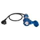 BENNING - Schutzkontaktstecker 16 A CEE 3-polig