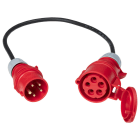 BENNING - Netzanschlusskabel zum MA 4 16A/400V CEE-Stecker-32A/400V CEE-Kuppl.