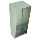 FERMAX - AP-Gehäuse mit Regendach aus Edelstahl, Maße (B x H x T): 155 x 316 x 100 mm