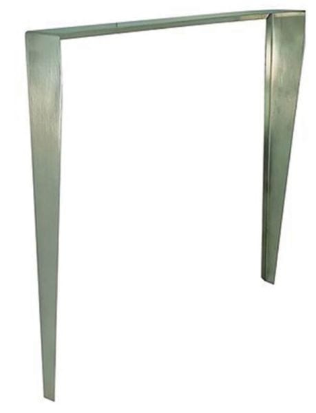 FERMAX - UP-Regendach aus Edelstahl, Maße (B x H x T): 340 x 362 x 45 mm