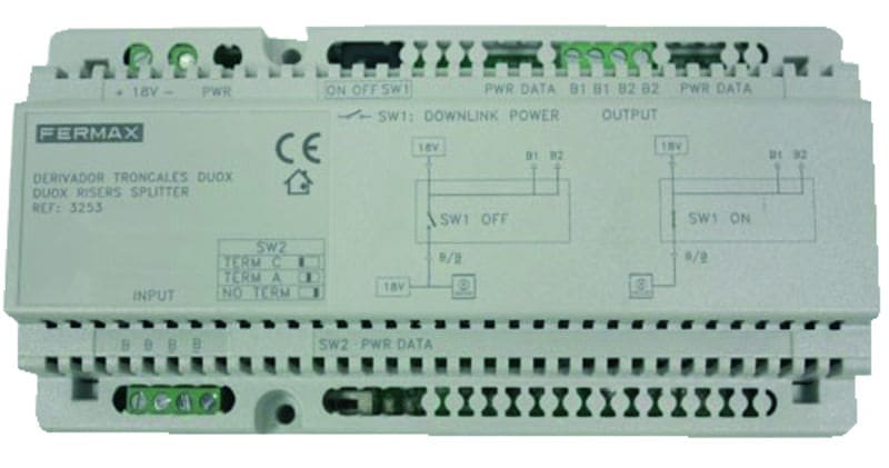 FERMAX - DUOX Video Strangkoppler für 18 - 24V