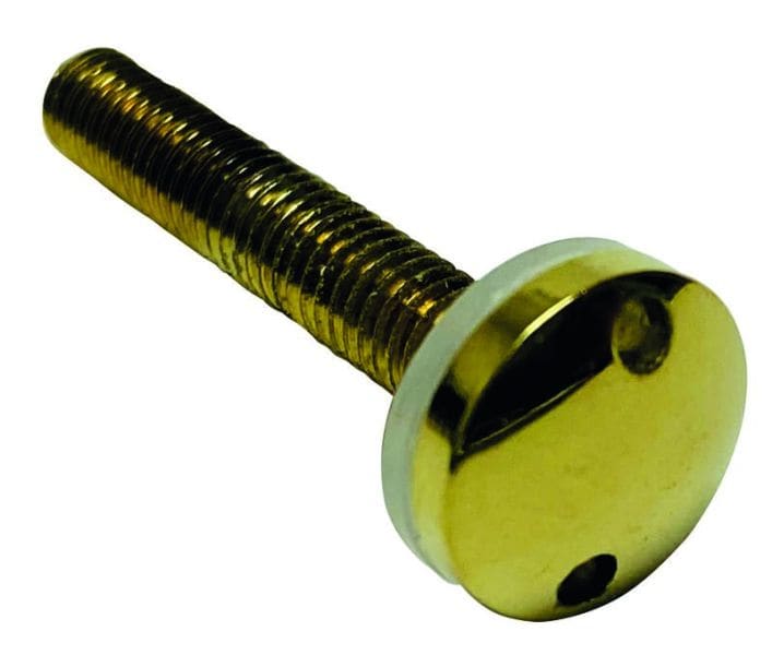 FERMAX - Zweiloch Sicherheits- Schraube Messing für Messing Türstation (alte Serie)