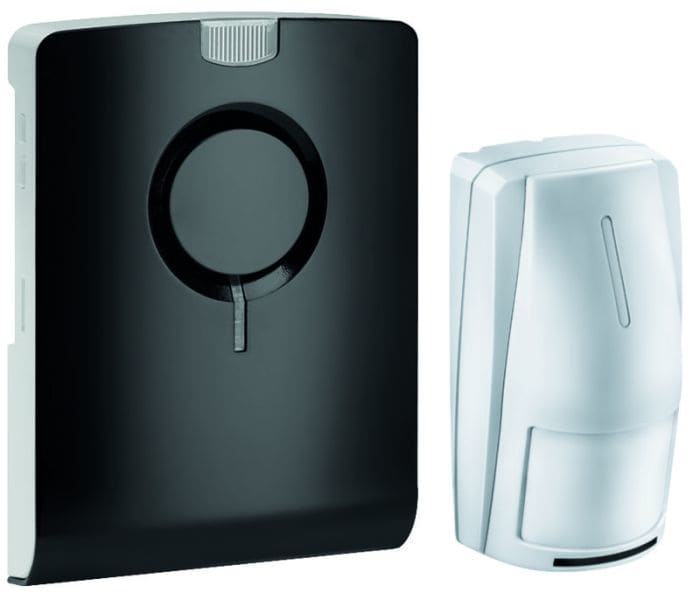 GROTHE - HiFi-Funkgong Set, Türe Schwarz Individ. Sound aufspielbar, Echo BM SW