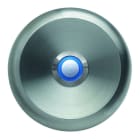 GROTHE - AP-Klingeltaster rund, Edelstahl max.24V, IP40, (Typ ETA S 100) mit LED
