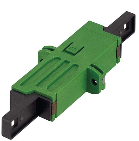 RUTENBECK - LSH Keystone Modul,SM, OS2 APC, (grün), reinweiß
