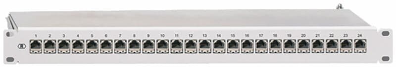 RUTENBECK - Patchpanel PP-Cat.6/ ClassE-24/U 1 basic