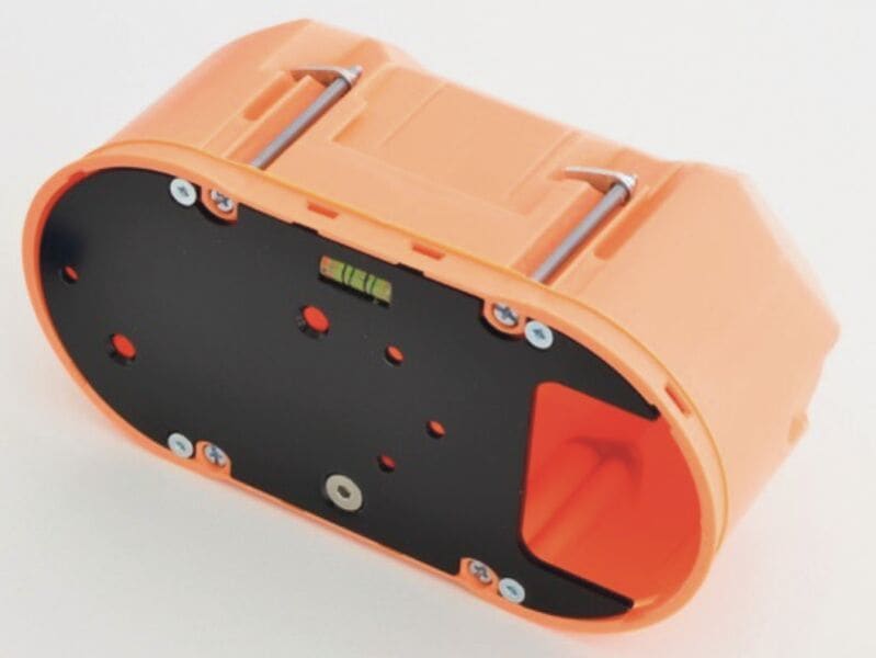KAISER - Hohlwand- Schalterdose für CH Quickbox ECON® 2x1, luftdicht