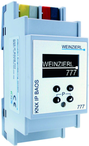 WEINZIERL - KNX IP Visualisierung und Gateway BAOS 777 REG