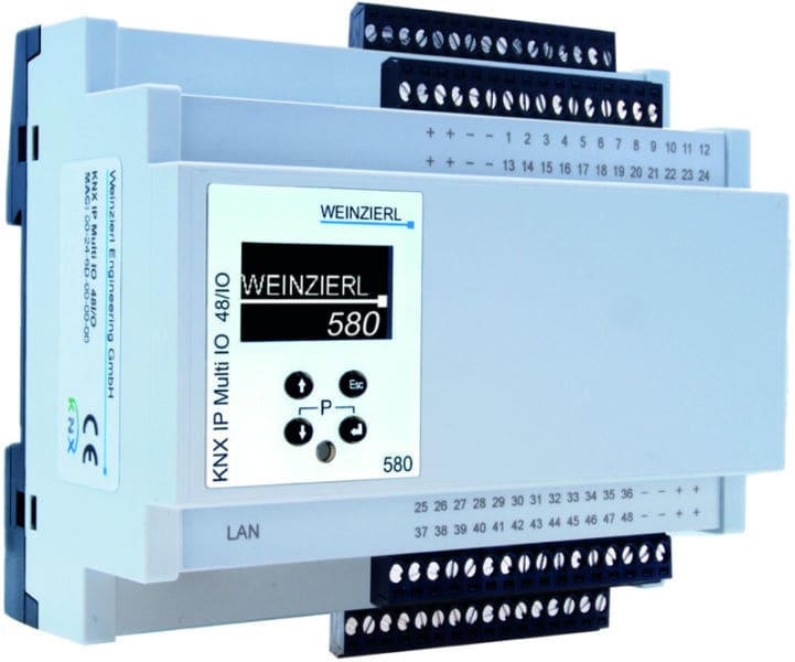 WEINZIERL - KNX IP Multi IO580 48-Kanal REG