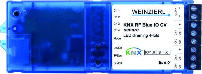 WEINZIERL - KNX-RF+ LED-Controller 4fach Konstantspannung Eb