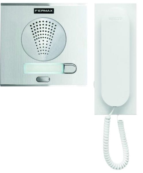 FERMAX - DUOX plus VEO 1TN Audio Set CITYLINE Türstation UP, silber/chrom