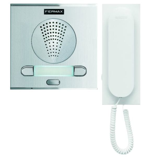 FERMAX - DUOX plus VEO 2TN Audio Set CITYLINE Türstation UP, silber/chrom