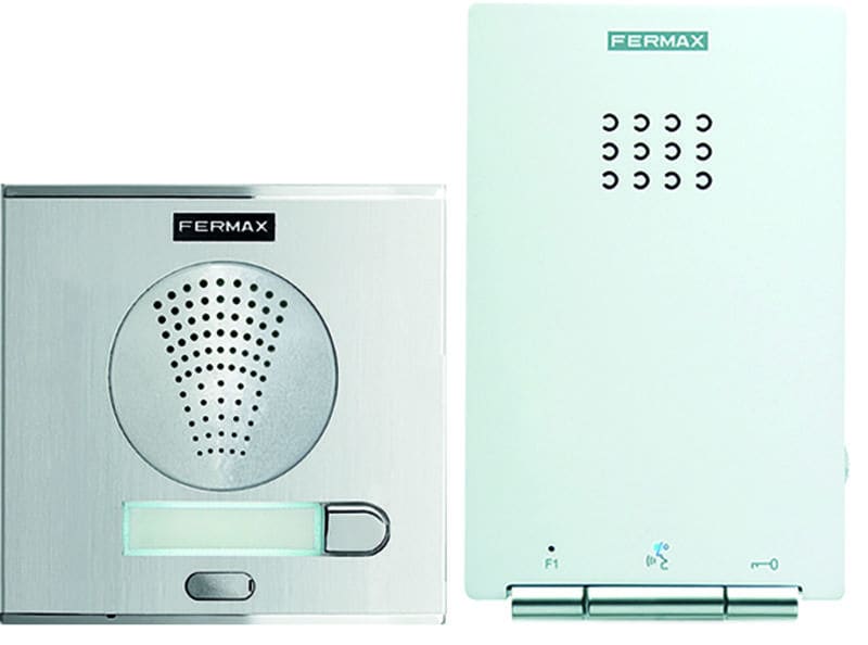 FERMAX - DUOX plus iLOFT 1TN Audio Set CITYLINE Türstation UP, silber/chrom