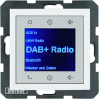 BERKER - S.1/B.x Radio Touch DAB+/Bluet. polarweiß glänzend