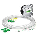 KAISER - Teilnehmeranschluss Gf-TA E3S Connect, UP, 4xF, LC/APC QD, L=20m, HÜP, LC/APC