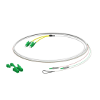 KAISER - Glasfaser Patchkabel E3S Connect, LC/APC-E3S, 2xF, L=2m, HÜP zum Gf-GV
