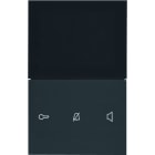 ELCOM - Innenstation Video AP 2Draht Komfort, anthrazit matt, TOUCH