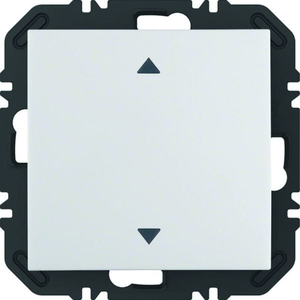 BERKER - S.1/B.x EnOcean Modul mit Wippe 1fach mit Pfeil Aufdruck, pw. Glänzend
