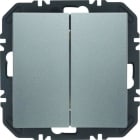 BERKER - S.1/B.x Hue Funk Wandsender-Modul Kit 2fach alu matt lackiert