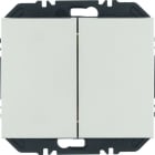 BERKER - K.5 Hue Funk Wandsender-Modul Kit 2fach edelstahl matt lackiert