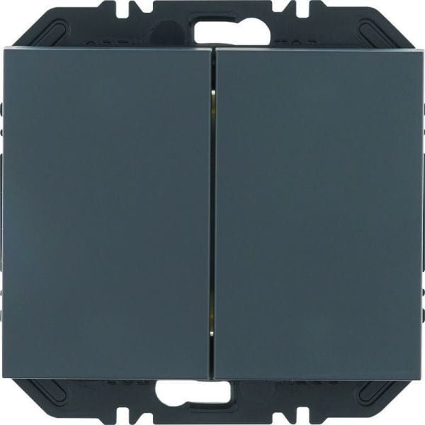 BERKER - K.1 Hue Funk Wandsender-Modul Kit 2fach anthrazit matt lackiert