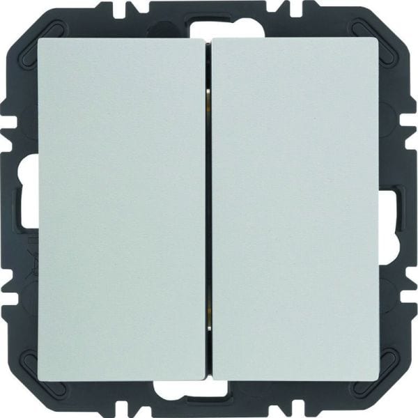 BERKER - S.1/B.x EnOcean Modul mit Wippe 2fach, polarweiß glänzend