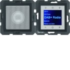 BERKER - S.1/B.x Radio Touch DAB+ Set mit LS, anthrazit matt