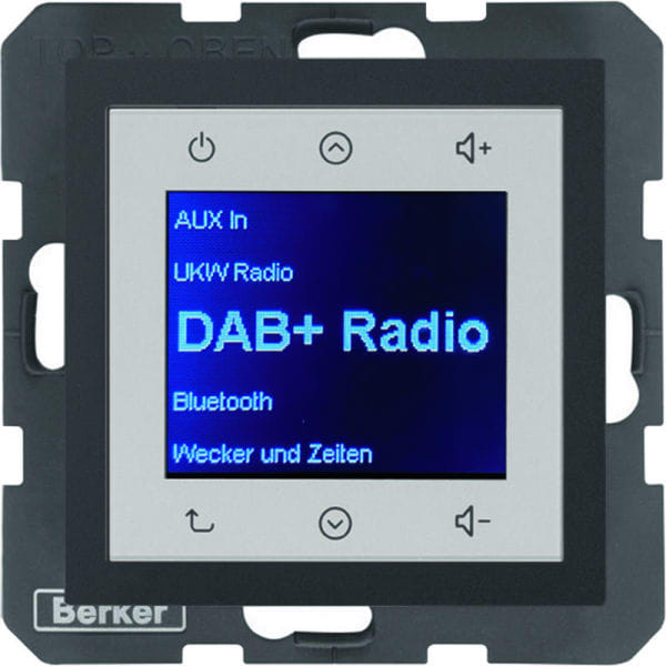 BERKER - S.1/B.x Radio Touch DAB+ anthrazit matt