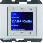 BERKER - K.5 Radio Touch DAB+ alu matt