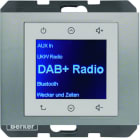 BERKER - K.5 Radio Touch DAB+ Edelstahl matt